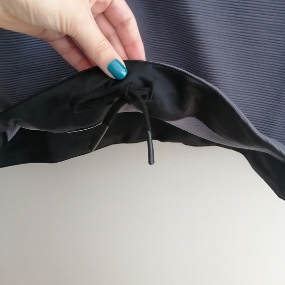 Anthropologie Varley Hewitt Ribbed Ottoman Knit Crewneck Sweatshirt in Slate M - Picture 8 of 16